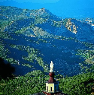 “PUENTE DE SAN CLEMENTE” EN LA SIERRA DE MARIOLA